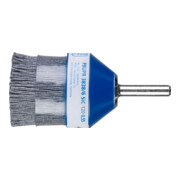 PFERD TOOLS COMPOSITE Pinselbürste PBUPR Ø 38 mm Schaft-Ø 6 mm SiC-Filament-Ø 0,55 mm Korn 120 stationär