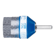 PFERD TOOLS COMPOSITE Pinselbürste PBUPR Ø 38 mm Schaft-Ø 6 mm SiC-Filament-Ø 1,00mm Korn 120 stationär