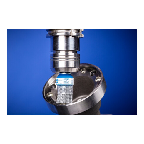 PFERD TOOLS COMPOSITE Pinselbürste PBUPR Ø 38 mm Schaft-Ø 6 mm SiC-Filament-Ø 1,00mm Korn 120 stationär