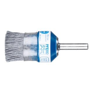 PFERD TOOLS COMPOSITE Pinselbürste PBUPR Ø 28 mm Schaft-Ø 6 mm SiC-Filament-Ø 0,55 mm Korn 120 stationär