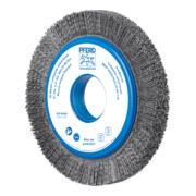 PFERD TOOLS COMPOSITE Rundbürste RBUP Ø 150x13x50,8 mm Bohrung Keramik-Filament-Ø 1,10mm Korn 80 stationär