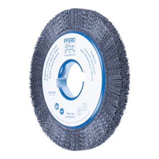 PFERD TOOLS COMPOSITE Rundbürste RBUP Ø 200x13x50,8 mm Bohrung Keramik-Filament-Ø 1,10mm Korn 120 stationär
