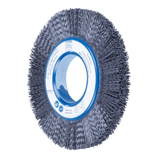PFERD TOOLS COMPOSITE Rundbürste RBUP Ø 150x13x50,8 mm Bohrung Keramik-Filament-Ø 1,10mm Korn 120 stationär