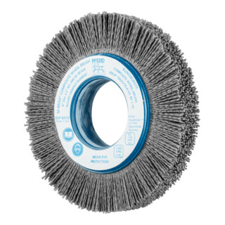 PFERD TOOLS COMPOSITE Rundbürste RBUP Ø 150x25x50,8 mm Bohrung SiC-Filament-Ø 1,10mm Korn 80 stationär