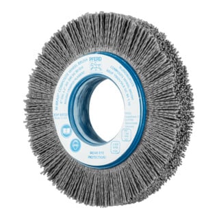 PFERD TOOLS COMPOSITE Rundbürste RBUP Ø 150x25x50,8 mm Bohrung SiC-Filament-Ø 1,10mm Korn 80 stationär