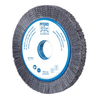 PFERD TOOLS COMPOSITE Rundbürste RBUP Ø 250x25x50,8 mm Bohrung Keramik-Filament-Ø 1,10mm Korn 80 stationär