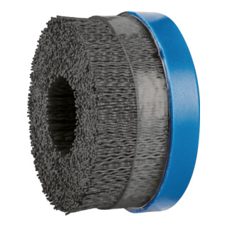 PFERD TOOLS COMPOSITE Tellerbürste DBUR Ø 100x22,2 mm Bohrung Keramik-Filament-Ø 1,10mm Korn 120 stationär