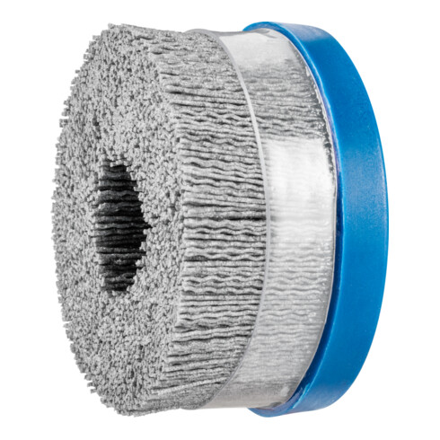 PFERD TOOLS COMPOSITE Tellerbürste DBUR Ø 100x22,2 mm Bohrung SiC-Filament-Ø 1,10mm Korn 80 stationär