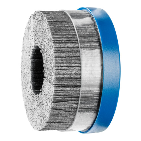PFERD TOOLS COMPOSITE Tellerbürste DBUR Ø 100x22,2 mm Bohrung SiC-Filament-Ø 1,14 mm Korn 80 stationär
