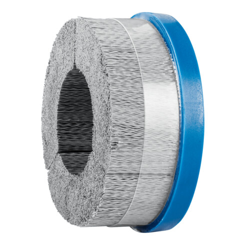 PFERD TOOLS COMPOSITE Tellerbürste DBUR Ø 125x22,2 mm Bohrung SiC-Filament-Ø 0,55 mm Korn 320 stationär