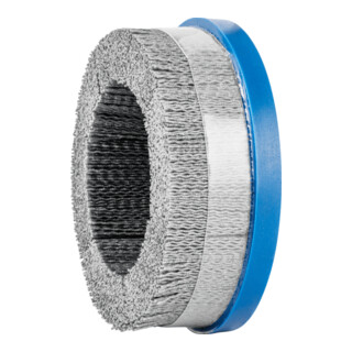 PFERD TOOLS COMPOSITE Tellerbürste DBUR Ø 150x22,2 mm Bohrung SiC-Filament-Ø 1,10mm Korn 80 stationär