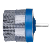 PFERD TOOLS COMPOSITE Tellerbürste DBUR Ø 63 mm Schaft-Ø6 mm SiC-Filament-Ø 1,00mm Korn 120 stationär