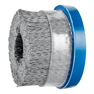 PFERD TOOLS COMPOSITE Tellerbürste DBUR Ø 76x22,2 mm Bohrung SiC-Filament-Ø 0,55 mm Korn 320 stationär