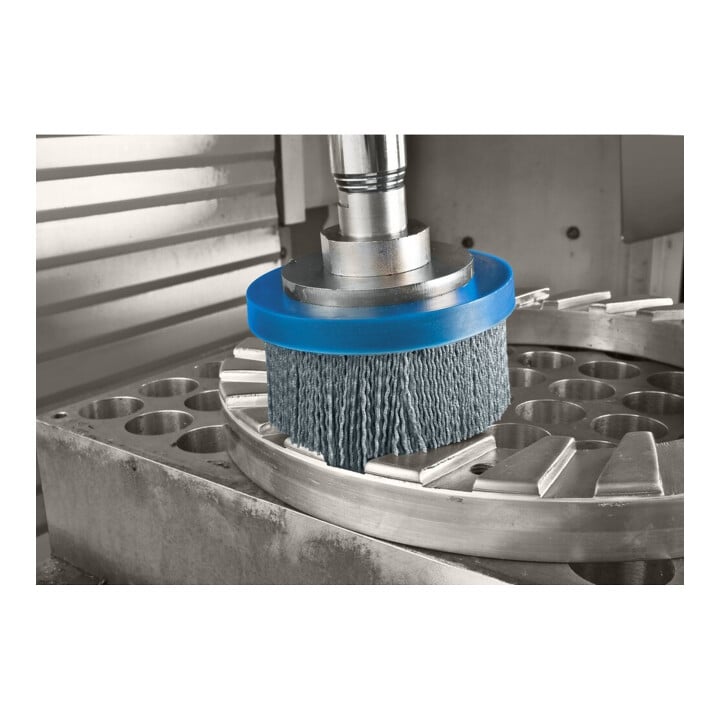 PFERD TOOLS COMPOSITE Tellerbürste DBUR Ø 100x22,2 mm Bohrung SiC-Filament-Ø 1,10mm Korn 80 stationär