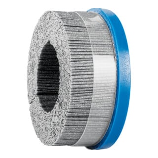 PFERD TOOLS COMPOSITE Tellerbürste DBUR Ø 125x22,2 mm Bohrung SiC-Filament-Ø 1,14 mm Korn 80 stationär
