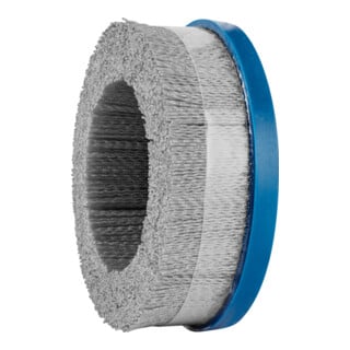 PFERD TOOLS COMPOSITE Tellerbürste DBUR Ø 150x22,2 mm Bohrung Keramik-Filament-Ø 1,10mm Korn 120 stationär