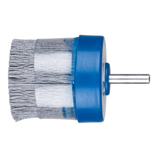 PFERD TOOLS COMPOSITE Tellerbürste DBUR Ø 50mm Schaft-Ø6 mm SiC-Filament-Ø 0,55 mm Korn 120 stationär