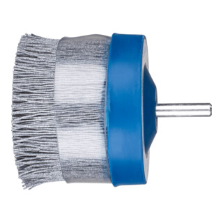 PFERD TOOLS COMPOSITE Tellerbürste DBUR Ø 63 mm Schaft-Ø 6 mm SiC-Filament-Ø 0,55 mm Korn 120 stationär