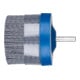PFERD TOOLS COMPOSITE Tellerbürste DBUR Ø 63 mm Schaft-Ø6 mm SiC-Filament-Ø 1,00mm Korn 120 stationär