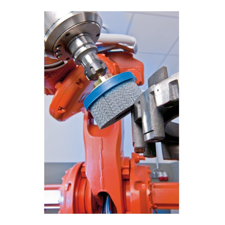 PFERD TOOLS COMPOSITE Tellerbürste DBUR Ø 75 mm M14 SiC-Filament-Ø 1,10mm Korn 80 stationär