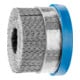 PFERD TOOLS COMPOSITE Tellerbürste DBUR Ø 76x22,2 mm Bohrung SiC-Filament-Ø 1,10mm Korn 120 stationär