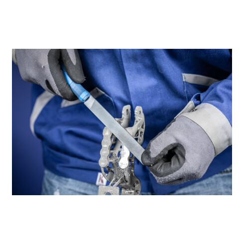 PFERD TOOLS CORINOX-Ansatzfeile hohe Oberflächenhärte Flachstumpf 150mm Schweizer Hieb 0, grob