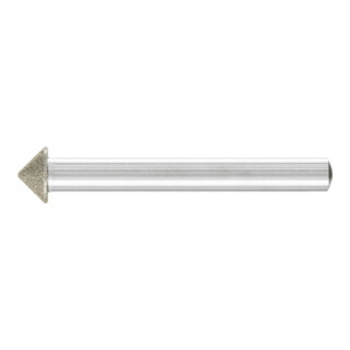 PFERD TOOLS Dia.-Schleifst. Spitzkegel Ø10x90° SchaftØ6 mm D126 (mit.) zum Anfasen/Entgraten/Senken