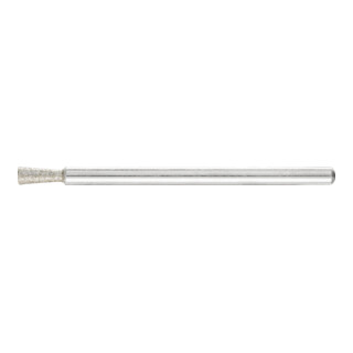 PFERD TOOLS Dia.-Schleifst. Topf Ø3x8° SchaftØ3 mm D126 (mit.) zum Schleifen von Planflächen/Absätzen