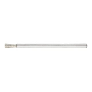 PFERD TOOLS Dia.-Schleifst. Topf Ø3x8° SchaftØ3 mm D126 (mit.) zum Schleifen von Planflächen/Absätzen