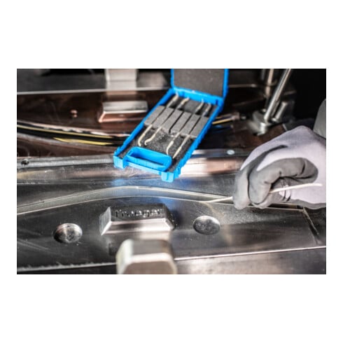 PFERD TOOLS Diamant-Riffelfeile vierkant 150mm D91 (fein) für komplexe Geometrien harter Werkstoffe