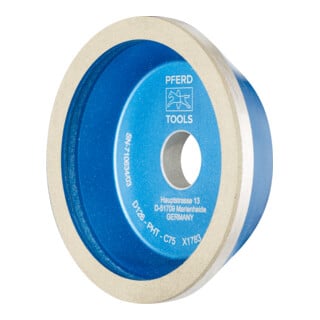PFERD TOOLS Diamant-Schleifscheibe Kunstharz 11A2/60° PHT 115 mm D126 (mittel) Trockenschliff