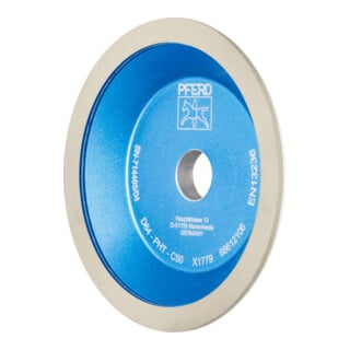 PFERD TOOLS Diamant-Schleifscheibe Kunstharz 12A2/45° PHT 125mm D64 (fein) Trockenschliff