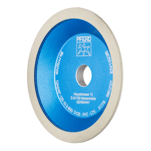 PFERD TOOLS Diamant-Schleifscheibe Kunstharz 12A2/45° PHT 178 mm D126 (mittel) Trockenschliff