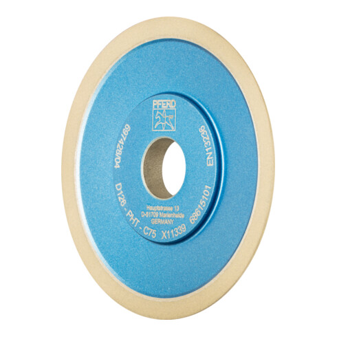 PFERD TOOLS Diamant-Schleifscheibe Kunstharz 4BT9 PHT 125 mm D126 (mittel) Trockenschliff