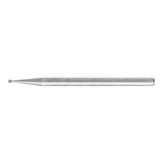 PFERD TOOLS Diamant-Schleifstift Kugel Ø1,0mm Schaft-Ø3 mm D181 (grob) zum Gravieren und Entgraten
