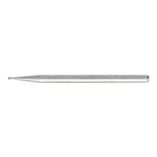 PFERD TOOLS Diamant-Schleifstift Kugel Ø1,0mm Schaft-Ø3 mm D91 (fein) zum Gravieren und Entgraten