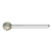 PFERD TOOLS Diamant-Schleifstift Kugel Ø12,0mm Schaft-Ø6 mm D126 (mittel) zum Gravieren und Entgraten