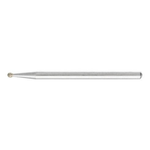 PFERD TOOLS Diamant-Schleifstift Kugel Ø2,0mm Schaft-Ø3 mm D64 (fein) zum Gravieren und Entgraten