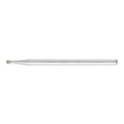 PFERD TOOLS Diamant-Schleifstift Kugel Ø2,0mm Schaft-Ø3 mm D91 (fein) zum Gravieren und Entgraten