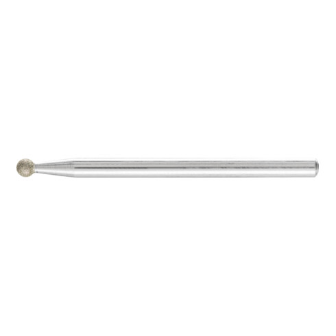 PFERD TOOLS Diamant-Schleifstift Kugel Ø3,0mm Schaft-Ø3 mm D64 (fein) zum Gravieren und Entgraten