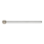 PFERD TOOLS Diamant-Schleifstift Kugel Ø5,0mm Schaft-Ø3 mm D91 (fein) zum Gravieren und Entgraten