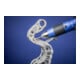 PFERD TOOLS Diamant-Schleifstift Kugel Ø6,0mm Schaft-Ø3 mm D181 (grob) zum Gravieren und Entgraten