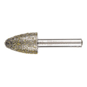 PFERD TOOLS Diamant-Schleifstift Rundbogen 20x30x8 mm D852 zum Schleifen von Grau-und Sphäroguss