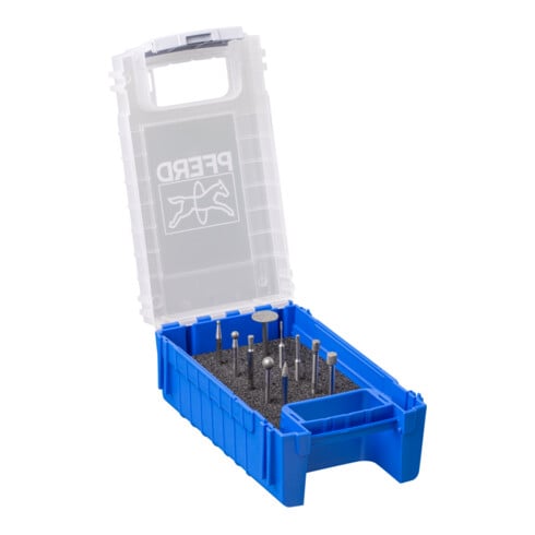 PFERD TOOLS Diamant-Schleifstift-Set 10-tlg. Schaft-Ø3 mm D126 (mittel)