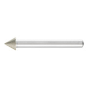 PFERD TOOLS Diamant-Schleifstift Spitzkegel Ø10x60° SchaftØ6 mm D64 (fein) zum Anfasen/Entgraten/Senken