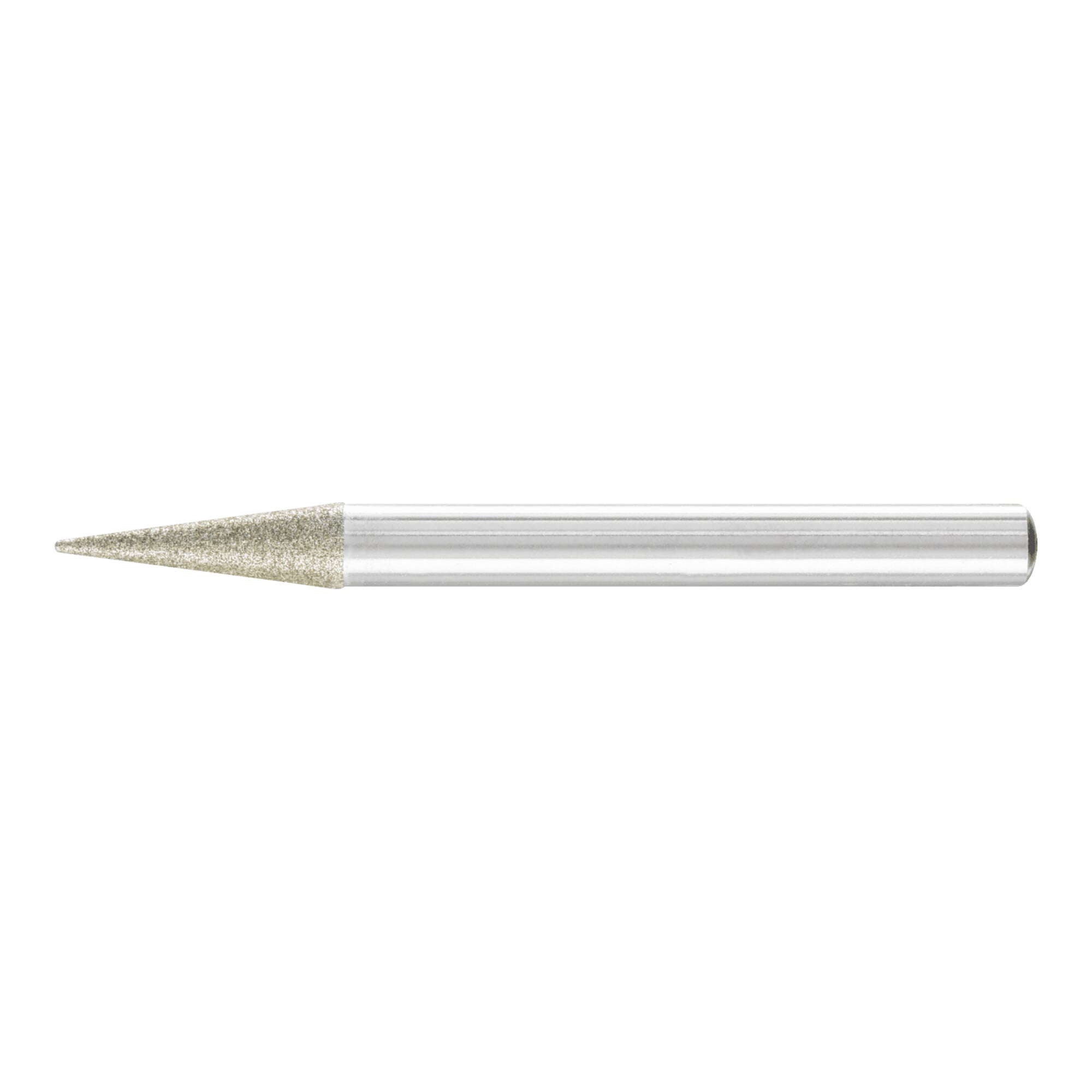 PFERD TOOLS Diamant-Schleifstift Spitzkegel Ø6x15° SchaftØ6 mm D126 (mit.) zum Anfasen/Entgraten/Senken