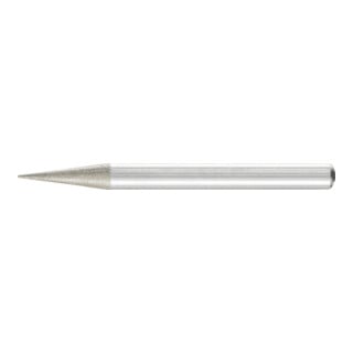 PFERD TOOLS Diamant-Schleifstift Spitzkegel Ø6x15° SchaftØ6 mm D64 (fein) zum Anfasen/Entgraten/Senken