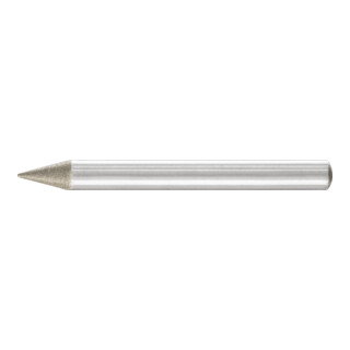 PFERD TOOLS Diamant-Schleifstift Spitzkegel Ø6x30° SchaftØ6 mm D64 (fein) zum Anfasen/Entgraten/Senken