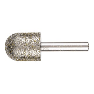 PFERD TOOLS Diamant-Schleifstift Walzenrund 24x30x8 mm D852 zum Schleifen von Grau-und Sphäroguss