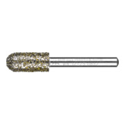 PFERD TOOLS Diamant-Schleifstift Walzenrund Ø12,0mm Schaft-Ø6 mm D852 (sehr grob) zum Entgraten